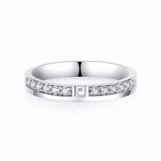 14K White Gold