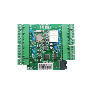 TCP/IP scheda di controllo di accesso Wireless 2 porte ZKT sistema di controllo di accesso di impronte digitali con Anti Password indietro telecomando