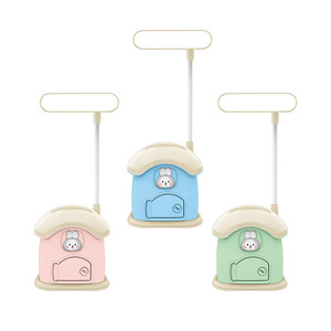 Creative Cartoon Rechargeable Eye protection Table Lamp LED Reading and Learning Lamp Small Bedroom Night Light - Product Image 2