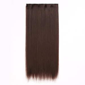 24英寸长夹在头发延伸夹在合成头发延长夹5夹 - Product Image 6