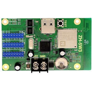 High Quality <strong>Led</strong> Display Single and Dual Color <strong>LED</strong> Sign Board WiFi/USB <strong>LED</strong> Control Cards ZH-5W3 <strong>LED</strong> Screen Zhonghang Card