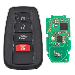 2/3/4ปุ่ม Keyless Go สมาร์ทรีโมทกุญแจรถ314.3MHz AA ชิปสำหรับ Toyota Camry RAV4 Prius FCC ID: HYQ14FBC 0351 P /N: 89904-47530 - Product Image 2