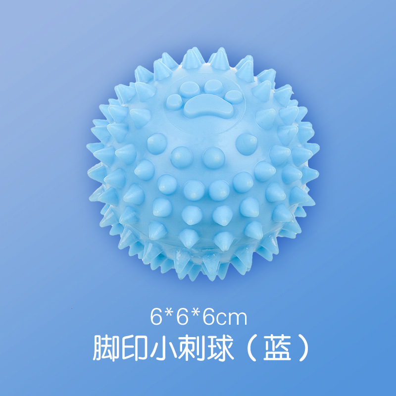 Footprint Spiky Ball - Blue