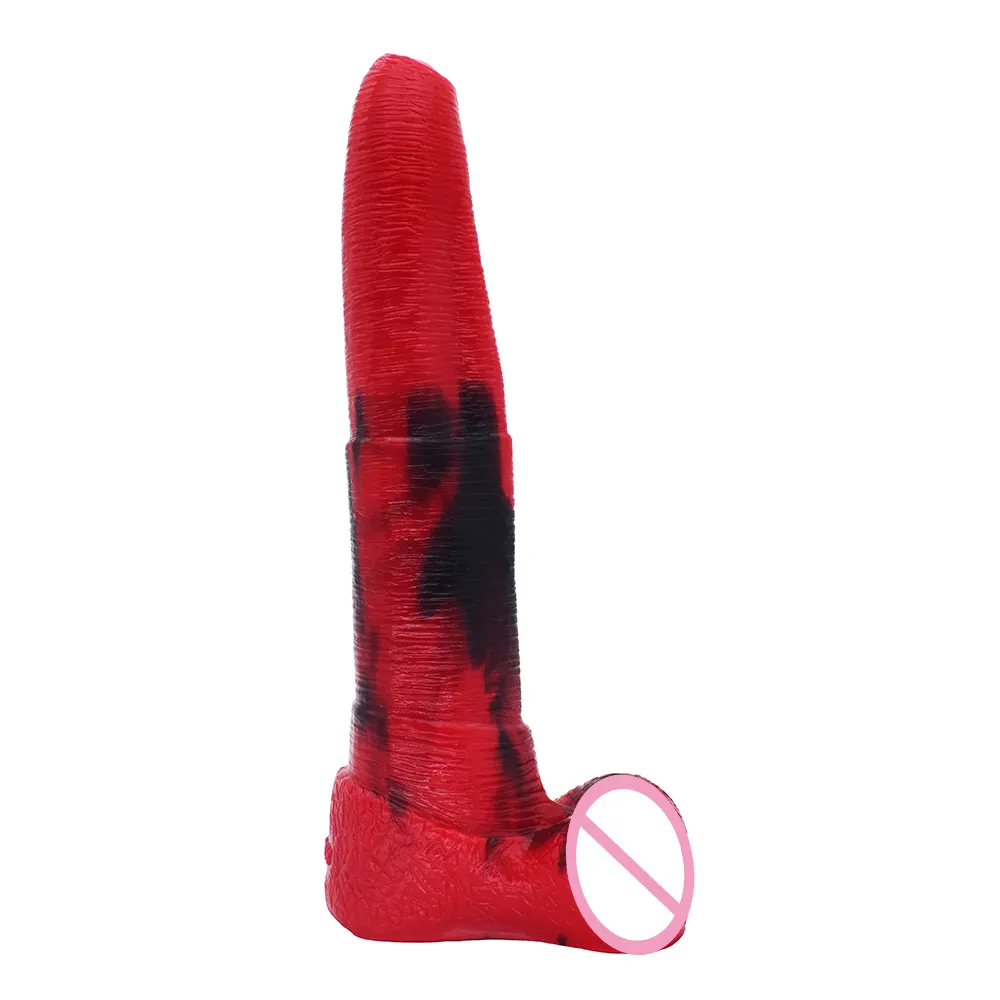 YOCY fantasia enorme reta brinquedo do sexo artificial elefante silicone anal toys butt plug para o homem realista dildo flexível macio