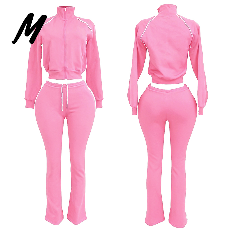Ensemble pantalon rose