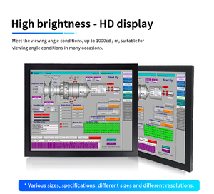 Monitor HDMI de 19 pulgadas con clasificación IP66 a prueba de polvo, resistente al agua, rendimiento fiable en entornos desafiantes, monitor industrial - Product Image 3