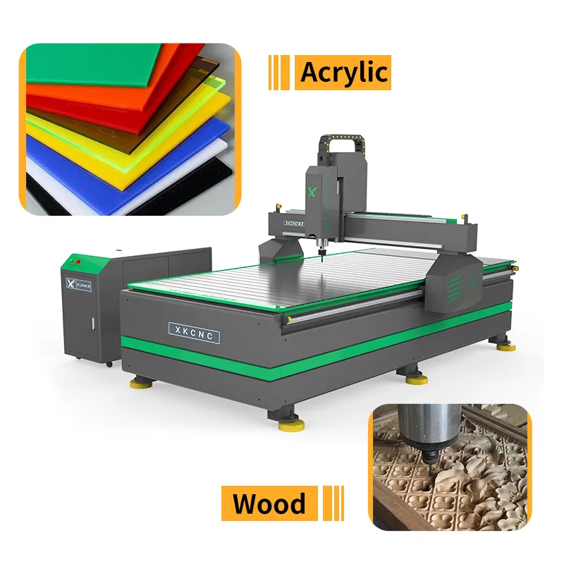 Xunke router cnc 4*8 ft multi mandrini router legno 3 assi router legno macchine cnc prezzo per la lavorazione del legno