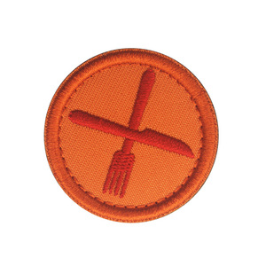 Factory Wholesale in Stock Custom Round Shape Embroidered Badge <strong>Boy</strong> <strong>Scouts</strong> Embroidery Patch Custom LOGO Patches With Hook &amp; Loop - Product Image 4