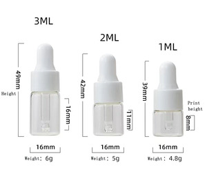 5毫升10毫升琥珀色玻璃滴管瓶精油香水小样玻璃小瓶 - Product Image 2