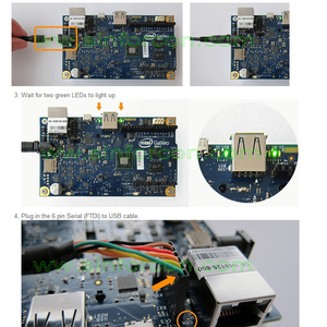 FTDI FT232RL Chip USB UART TTL 0,1 \ "Paso 6 vías Cable de depuración TTL 232R 3V3 Flash Cavo para uso en computadora - Product Image 2