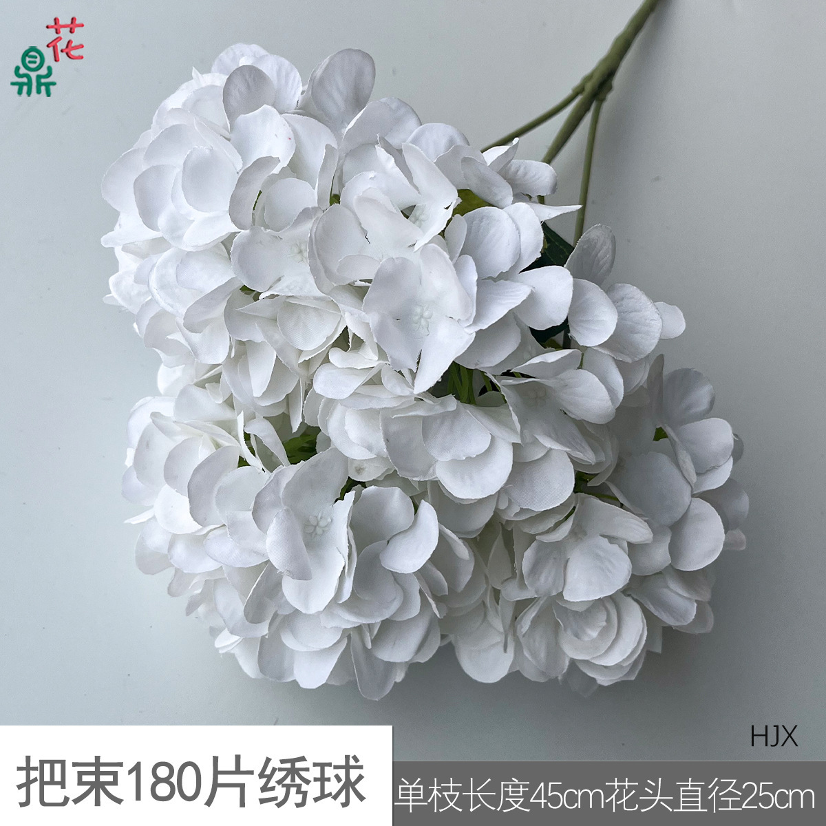 Un manojo de 180 pétalos de hortensia, HJX blanco