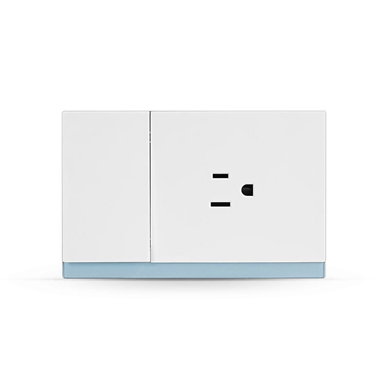 White & Blue
