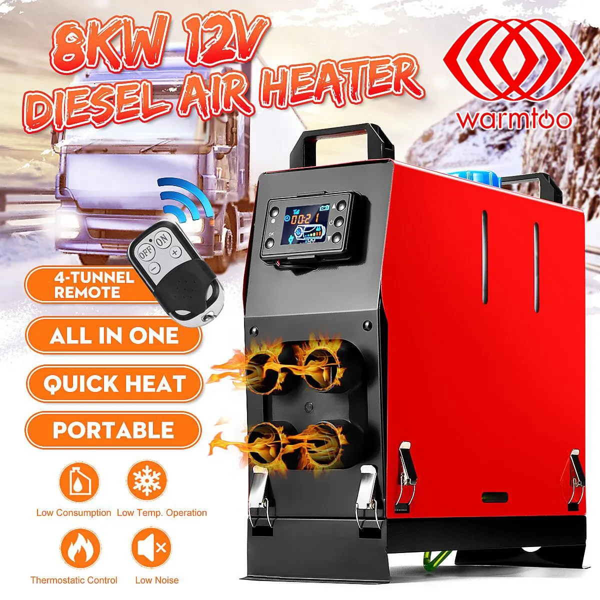 LCD Red Black 2