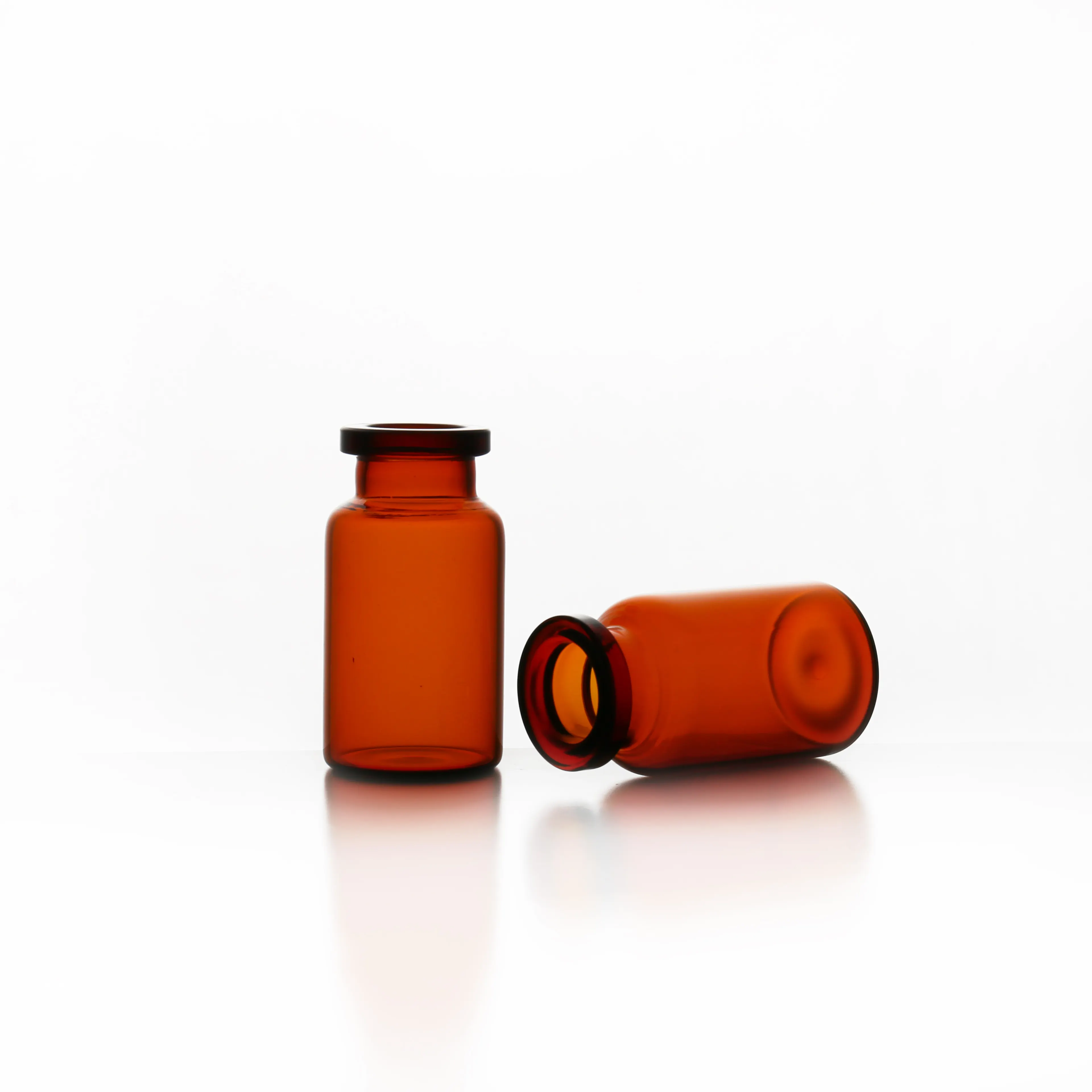 5ml 10ml 20ml Amber transparent low borosilicate Tubular Injection Penicillin little injectable Glass Vials Glass Vial