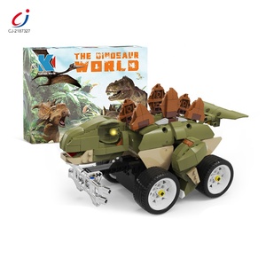 Chengji Kinder Intelligente RC-Programmierung Stegosaurus Diy Montage Block Dinosaurier Fern gesteuertes Auto - Product Image 6