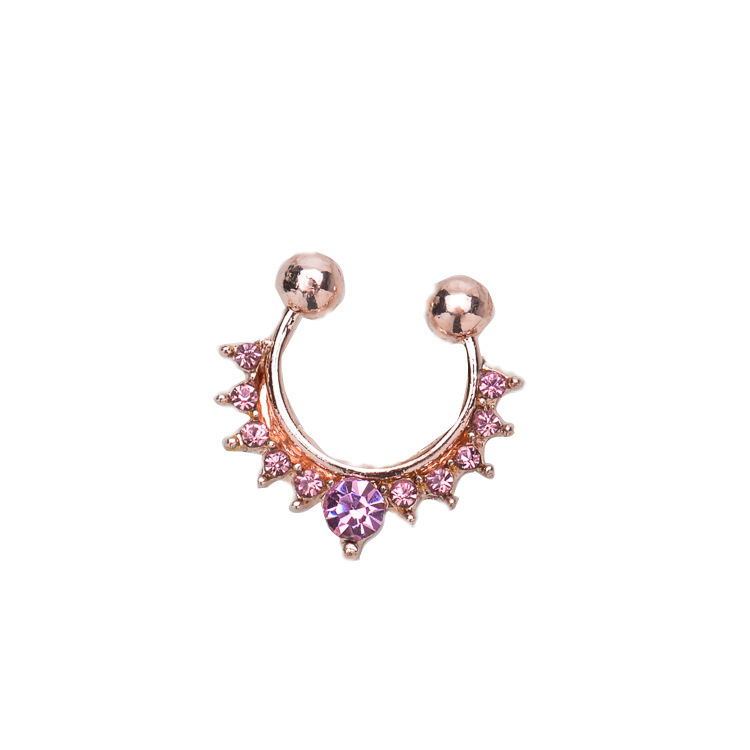 Or rose + diamant rose