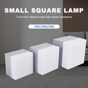 Großhandel 9W E27 B22 Basis <span class=keywords><strong>LED</strong></span> Glühbirne Quadrat 3000K 6500K Graugold mit 3000K 6500K Warmweiß 9W <span class=keywords><strong>LED</strong></span> Glühbirne - Product Image 2