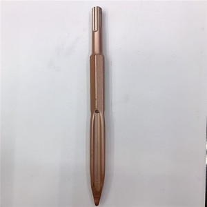 ريك راقي من الفولاذ الذهبي الوردي ذو طرف مشطوف نقطة SDS MAX إزميل 14 * من أجل البناء الخرساني - Product Image 4