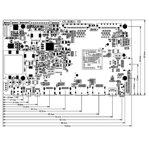 R1811 TFT LCD scheda di controllo supporto HDM-I e interfaccia DP, tipo-C, supporto 5120*2180 @ 60Hz pannello, 5K QQHD MONITOR LCD driver - Product Image 4
