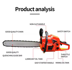 Rừng Thạc Sĩ 58cc Xăng 20-Inch Công Nghiệp Cưa Tùy Chỉnh OEM Gỗ Máy Cắt Với 20in Thanh Hướng Dẫn - Product Image 3