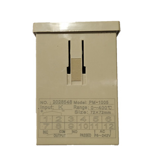 デジタルPID温度コントローラーPM-TC1005 220VAC 72*72 mmk入力0-400度 - Product Image 6