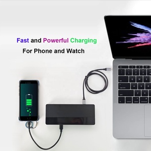 13 in 1 <strong>Adapter</strong> Powered <strong>USB</strong> <strong>3.1</strong> Keyboard Triple Monitor Laptop Docking Station <strong>Type</strong> <strong>C</strong> <strong>USB</strong> Hubs - Product Image 3