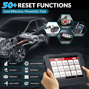 X431 Pro V5.0OBD2車両診断ツールを起動すべてのシステムECUコーディングキープログラミング37自動車用スキャナーツールをリセット - Product Image 6