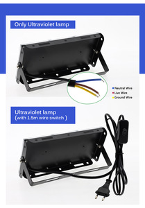 100W 50w UV אולטרה סגול 365nm <span class=keywords><strong>Led</strong></span> חיצוני הארה הנורה מנורה
