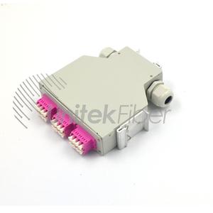 High Quality Indoor LC OM4 Multimode 24 Port DIN Rail ODF <strong>Module</strong> <strong>Patch</strong> <strong>Panel</strong> Fiber Optic Terminal Box - Product Image 4