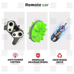 KW UD3003A <strong>RC</strong> Stunt Car 1/26 Scale Model 4WD Double Sided Amphibious Driving Vehicle Cool Lighting Omnidirectional Stunt Car <strong>Toy</strong> - Product Image 2