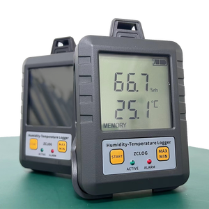 Registrador de datos de temperatura y humedad con pantalla LCD en tiempo real de la industria farmacéutica con sensor - Product Image 4