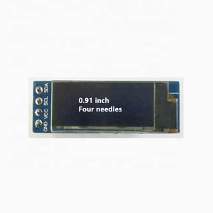 Modulo Display OLED da 0.91 pollici 128*32 SSD1306 interfaccia SPI/IIC per Arduino 4pin 7pin - Product Image 1