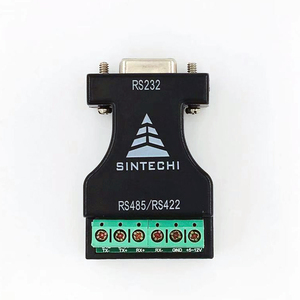 DB9 RS232到RS422转换器Com适配器RS-232到RS485集成连接器串行到232-485/422通信全双工 - Product Image 1