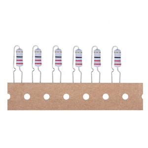 巻線抵抗器1/8W 1/4W 1/2W 1W 2W 3W 5W 5% 公差巻線抵抗器またはKNP巻線抵抗器