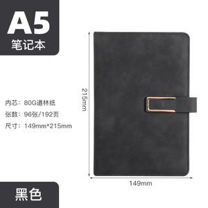 Pulsante all'ingrosso del magnete del taccuino di colore creativo di tipo personalizzato per il taccuino di fascia alta di affari dell'ufficio di viaggio - Product Image 6