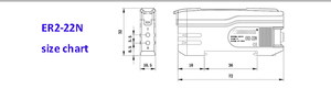 Amplificador de fibra Pantalla digital Reflexión difusa a través del haz Sensor de fibra óptica m3/M4/M6 Fibra disponible - Product Image 3