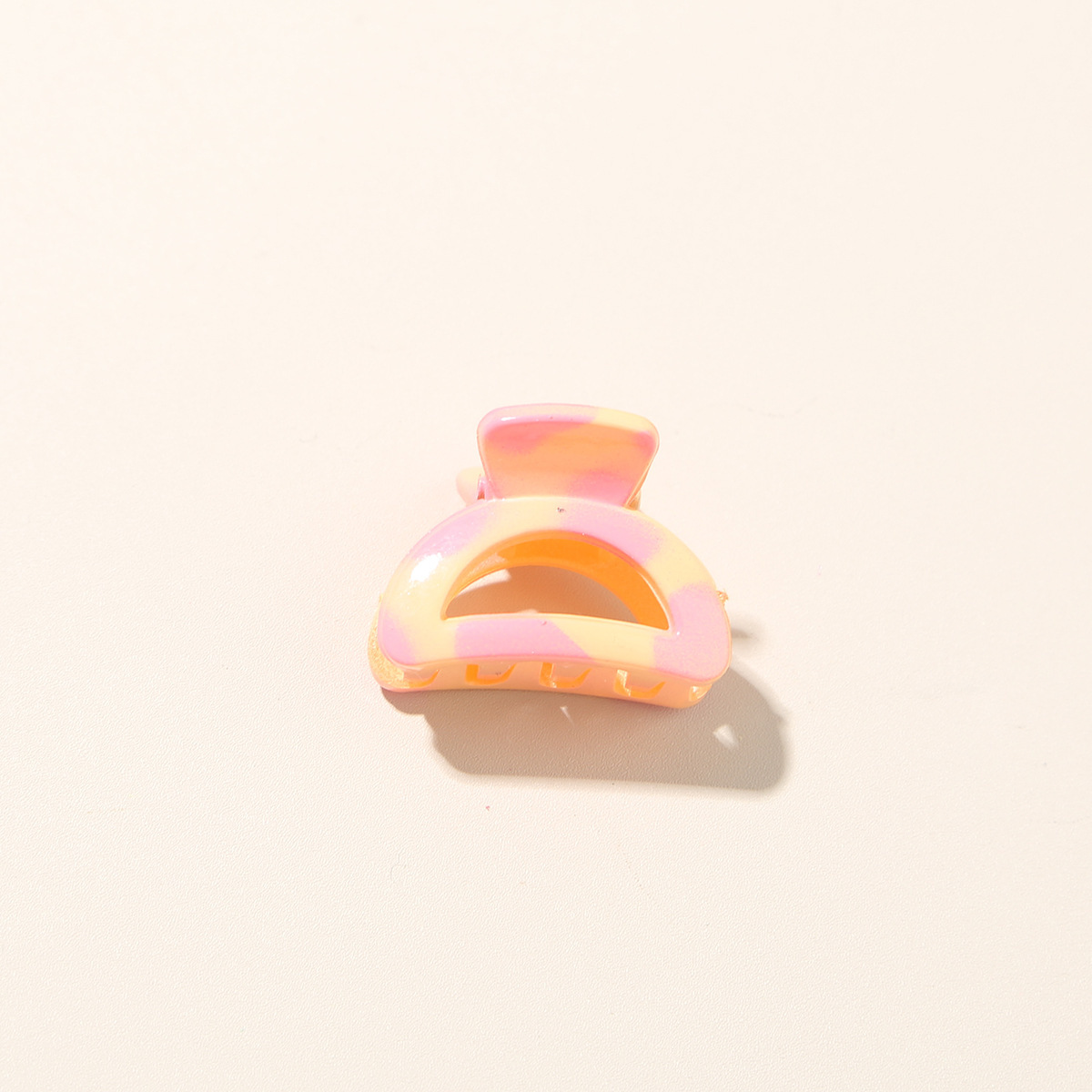 9 glossy orange-25cm semi-circle