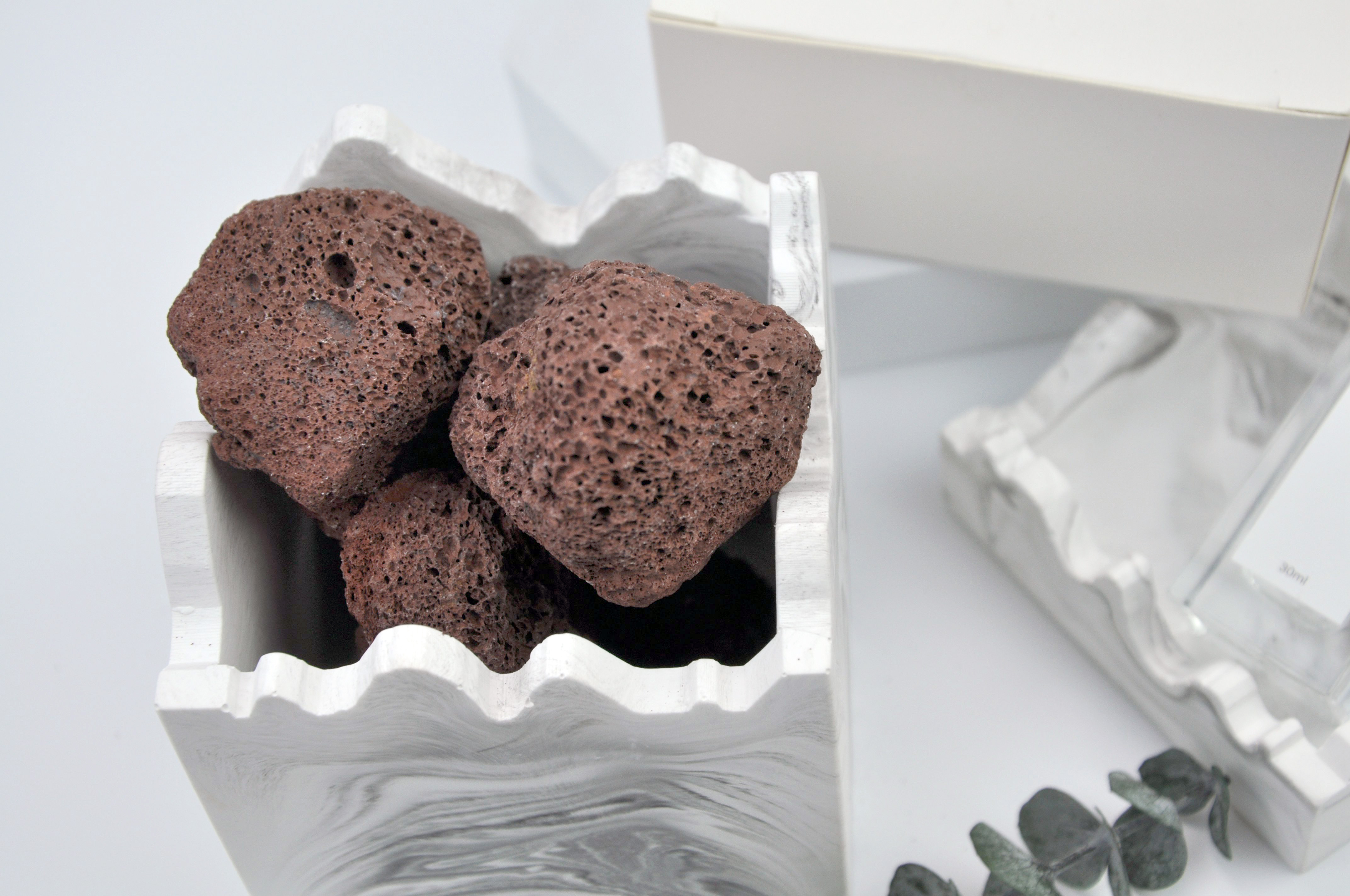 Rocas de lava negra