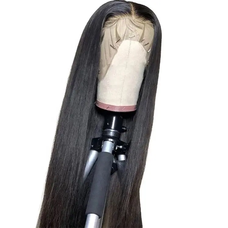 Foxen Glueless 360 parrucche frontali in pizzo fornitore parrucche peruviane per capelli umani 360 Hd parrucca piena trasparente in pizzo capelli umani per donne nere