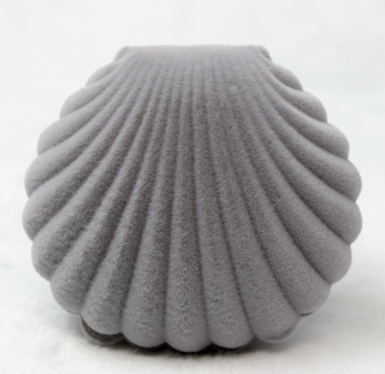 Gray shell caja 6.8x5.5x3cm