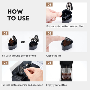 1PCS Customized Reusable Coffee <strong>Pod</strong> Coffee and Tea Capsule Durable Espresso <strong>Pod</strong> for NESTLE ST 9662.62 Machine - Product Image 5
