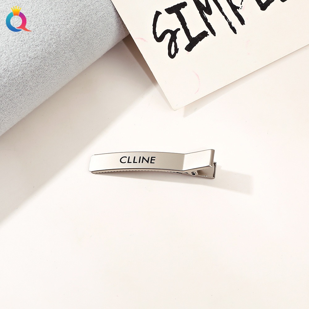 Metal Alligator Clip - 6cm Printed Square Matte