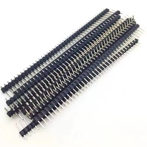 1x40Pin 2.54mm passo fila singola femmina scheda presa PCB maschio Pin connettore di intestazione per Arduino - Product Image 2