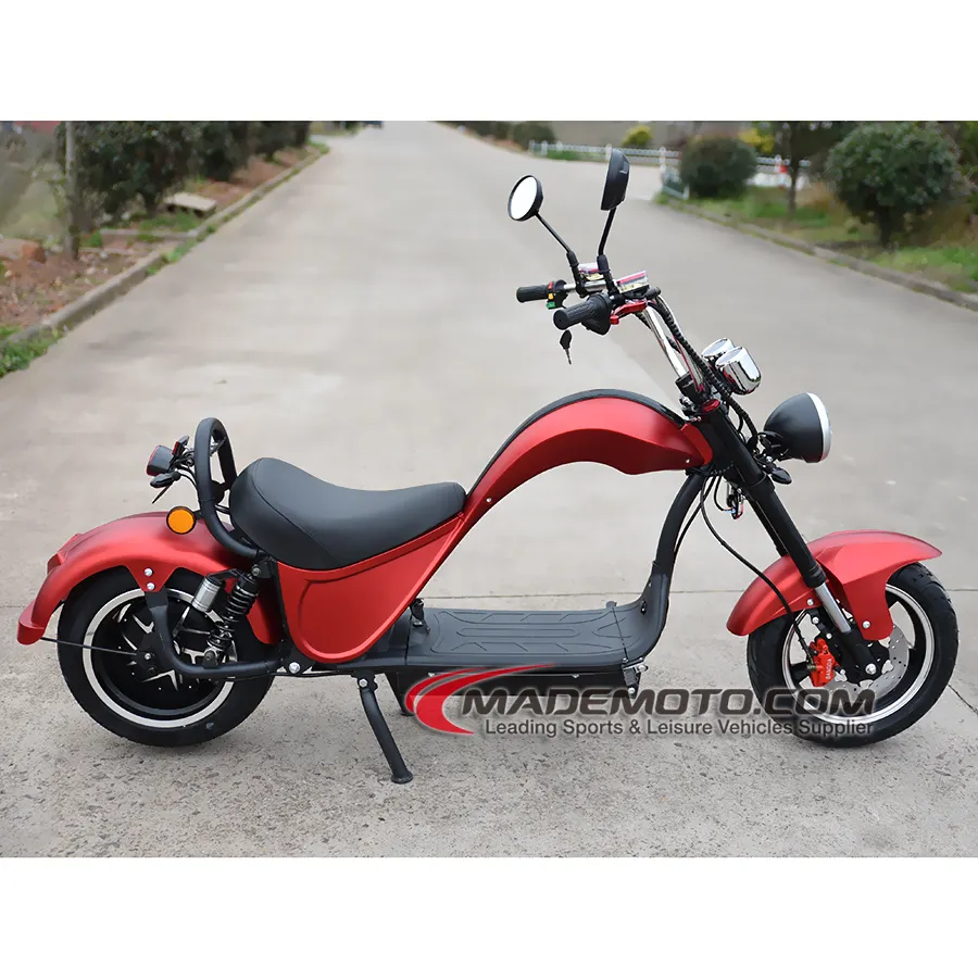 China Eec/coc Road Legal Powerful Controller Citycoco Electric Scooter With Rear Axle For 3 Wheeler