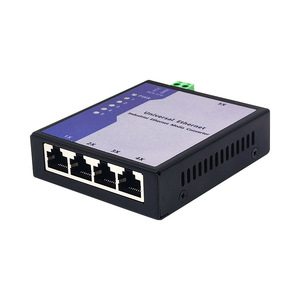 工业5端口以太网交换机10/100Mbps非托管DIN轨道安装网络交换机