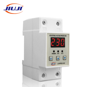 Din rail 40A <strong>voltage</strong> display relay adjustable over under <strong>voltage</strong> proteciotn device automatic reconnect protector - Product Image 3