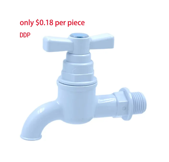 Rubinetto in plastica rubinetto in ABS rubinetto per acqua fredda in PP rubinetto/rubinetto/rubinetto in plastica