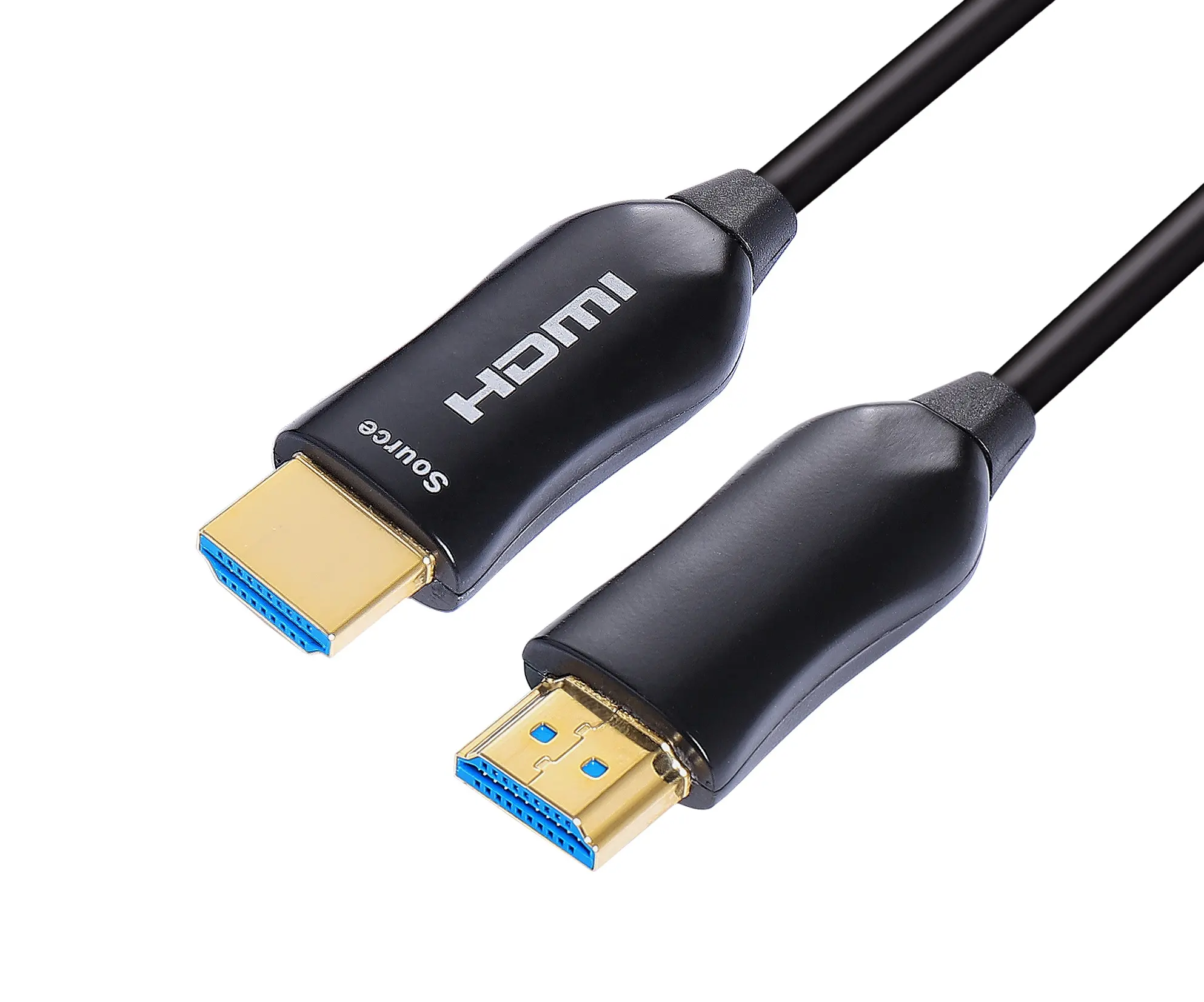 نشط الألياف البصرية كابل HDMI دعم 4K @ 60Hz يوف 4:4:4 للتلفزيون عالي الوضوح HDR قوس 1m ، 2m ، 5m ، 10m ، 15m ، 20m ، 30m ، 40 م ، 50 م ، 100 م