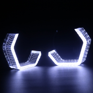 I8v yüksek parlaklık 12V çok renkli Led Angel Eyes ile araç aydınlatma sistemi, yeni Model araba dekorasyon - Product Image 6