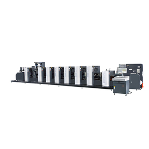Inmould Etiketten offsetdruck maschine mit Kaltstempel-Siebdruck - Product Image 1